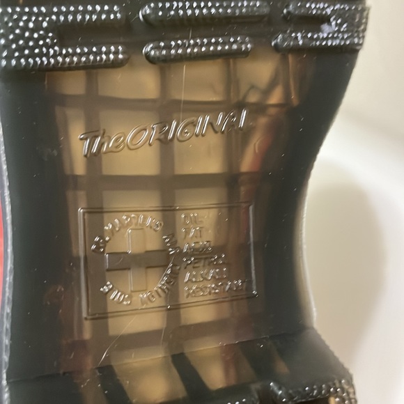 Dr Martens 1460 Loud Leopard Smooth Leather Lace Up Boots - Picture 8 of 10